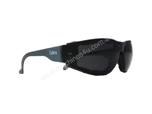 Cobra Safety Glasses - Smoke Anti-fog Lens