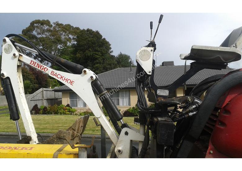 Used Dingo Australia Dingo Back Hoe attachment Mini loader Backhoe in