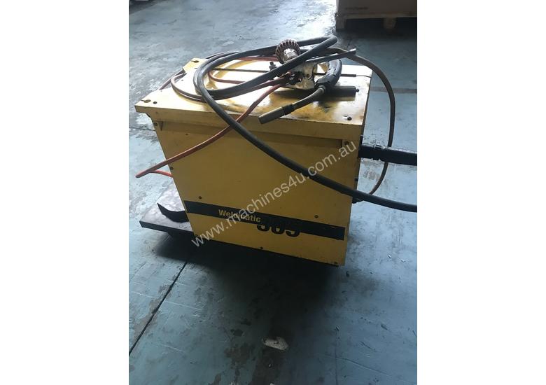 caption MIG Welder WIA Weldmatic 305 Compact 280 Amp 415 Volt Heavy Duty Welding Machine