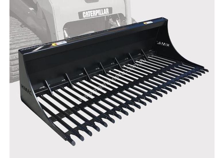 New 2018 ZELVi Skid Steer Rake Bucket 1585mm wide Skid Steer Rake in