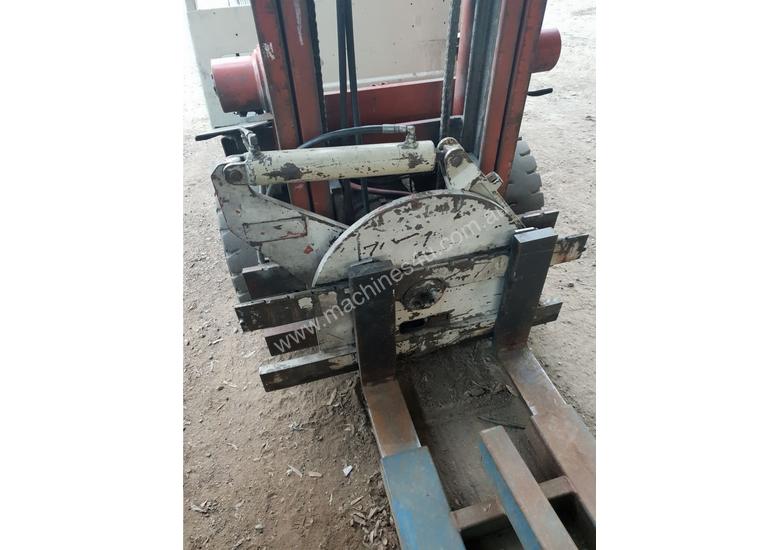 caption Nissan Forklift 2.5 Ton Rotating Tynes