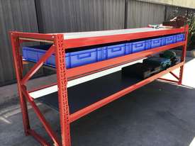 2.4mx0.7m Workbench  - Garage, Warehouse, Factory - FREE DELIVERY! (Melb Metro) - picture0' - Click to enlarge