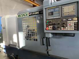 Cnc lathe Eccoca 3 axis live tooling - picture0' - Click to enlarge
