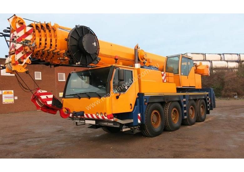 caption 2007 LIEBHERR LTM 1070-4.1 ALL TERRAIN CRANE