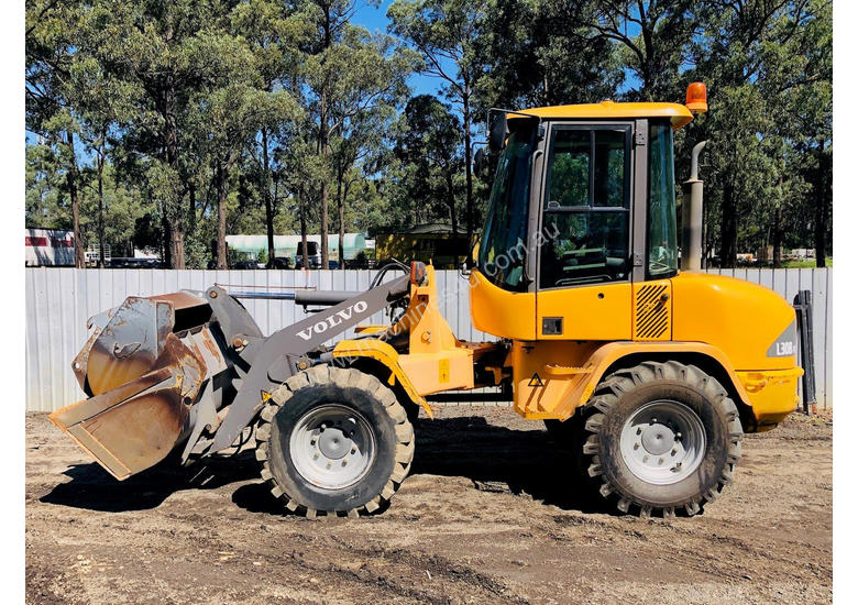 caption Volvo L30 Loader/Tool Carrier Loader