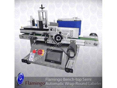 Bench-top Semi Automatic Wrap- around Labeller 