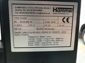 Hammer N4400 Bandsaw w/ Ceramic Guides - picture1' - Click to enlarge
