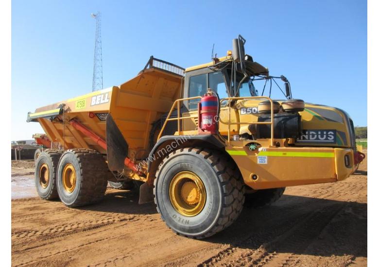 caption 2006 BELL B50D ARTICULATED DUMP TRUCK