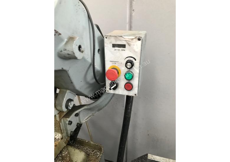 caption Just Traded - Steelmaster Variable Speed Coldsaw