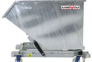 Waste Bin (Galvanised) 3mm WB1000G Skip Bins, Metal Bins