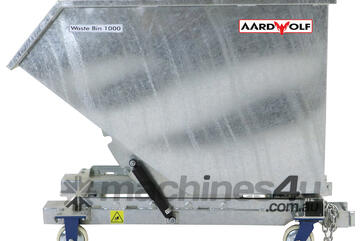 Waste Bin (Galvanised) 3mm WB1000G Skip Bins, Metal Bins