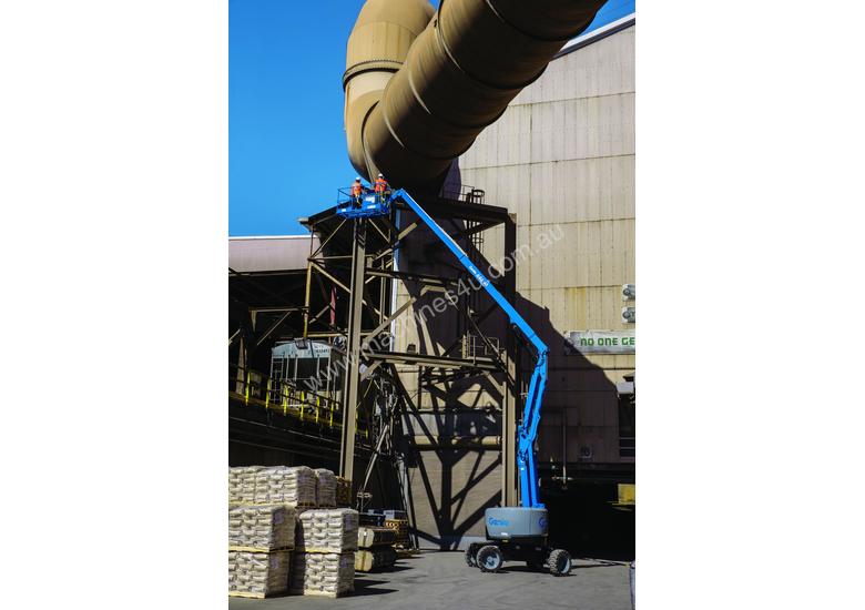caption Genie 60ft Diesel Knuckle Boom Lift – Versatile, Durable, and Built for Tough Jobs! For Hire!