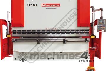 Hydraulic NC Pressbrake PB-135B 135T x 4000mm - Includes Laser Safety Guarding Estun NC-E21 Control