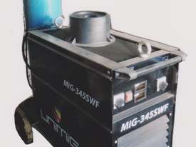 unimig welder 415 volt with traveller set up for aluminium - picture1' - Click to enlarge