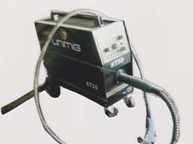 unimig welder 415 volt with traveller set up for aluminium - picture2' - Click to enlarge