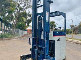 Komatsu FB15RJL 1.5T ELECTRIC REACH TRUCK FORKLIFT - 6m High 1500kg Capacity - picture0' - Click to enlarge