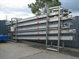 Commercial Stainless Steel 5 Pass Cooling Conveyor - Contech - picture0' - Click to enlarge