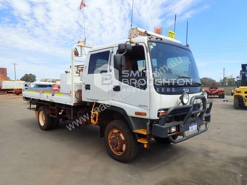 2007 Isuzu F3-FSS 550 4X4 Dual Cab Tray Top