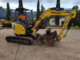 USED 2017 YANMAR VIO35-6 EXCAVATOR WITH LOW 1145 HOURS - picture0' - Click to enlarge