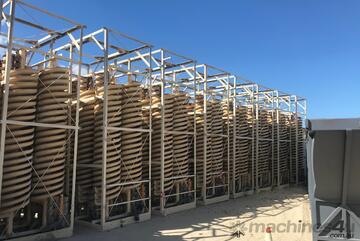 M&Q EQUIPMENT - MINERAL TECHNOLOGIES MG7S SPIRALS