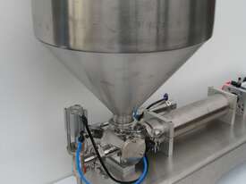 Stainless Steel Single Head Piston Filler 100-1000ml - picture1' - Click to enlarge