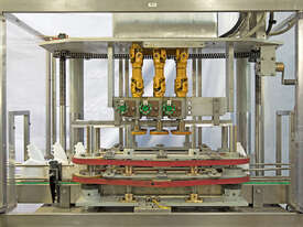 Spring loaded Engaging Roller Straight Line Capper / Cap Tightener - picture0' - Click to enlarge