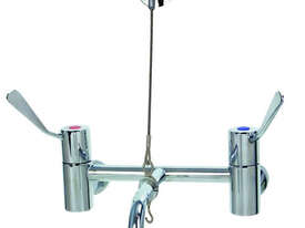 Acqualine AQW1836 Cleaners Sink Faucet Set with Wall Support Bracket - picture0' - Click to enlarge