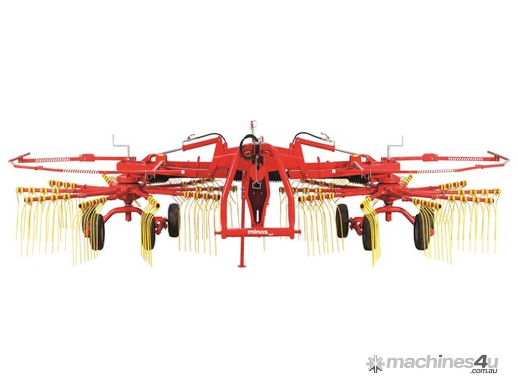 New 2023 Farmtech FARMTECH TCOT 655 TWIN ROTARY HAY RAKE 6 55M Hay