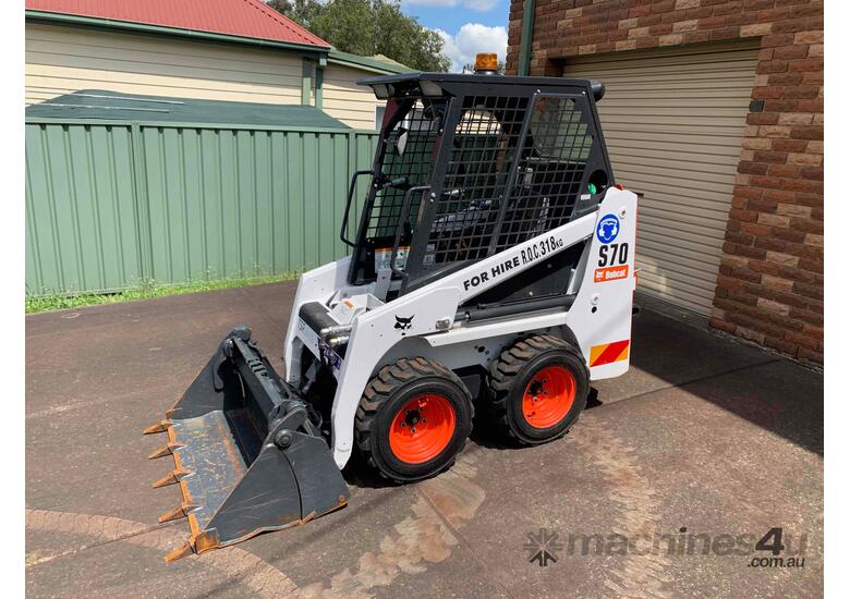 Used 2019 Bobcat 2019 Bobcat S70 Skid Steer Loader Wheeled SkidSteers