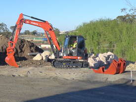 Kubota KX080-3 Excavator for Hire - picture0' - Click to enlarge