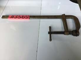 Bessey 120mm X 400mm Quick Action Clamp - Extra Heavy Duty All Steel SL40M Used Item - picture0' - Click to enlarge