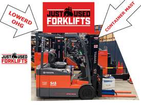 TOYOTA 7FB15 65694 1.5 TON 1500 KG CAPACITY  ELECTRIC FORKLIFT 4000 MM 3 STAGE CONTAINER MAST - picture0' - Click to enlarge