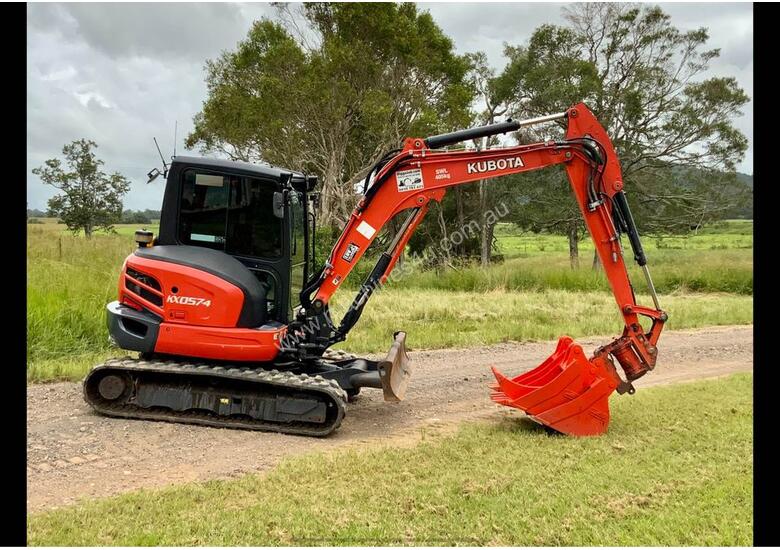 caption 2019 Kubota KX057-4