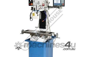 Mill Drill - Geared & Tilting Head with Digital Readout System HM-47B Table Travel: (X) - 540mm (Y)