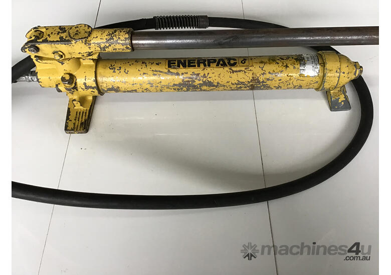 Used enerpac Enerpac Hydraulic Steel Porta Power Hand Pump P39 with