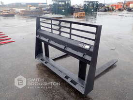 2020 BARRETT SPF1.5 FORK ATTACHMENT TO SUIT SKID STEER LOADER (UNUSED) - picture0' - Click to enlarge