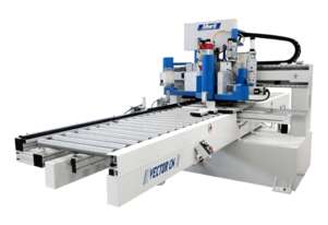 CNC drilling and inserting machine