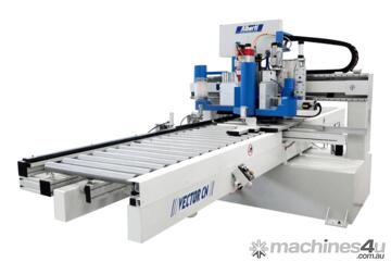 CNC drilling and inserting machine