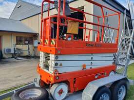 SCISSOR LIFT SNORKEL 2008 (S2033)  + TRAILER LIKE NEW - picture0' - Click to enlarge