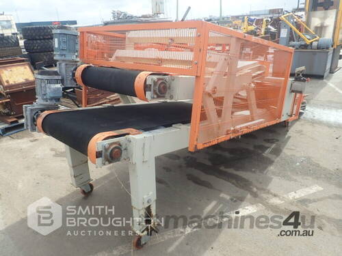 MOBILE BAG TURNING & FLATTENING CONVEYOR