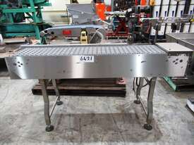 Plastic Intralox Belt Conveyor, 2000mm L x 355mm W x 995mm H - picture0' - Click to enlarge