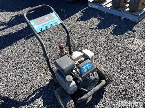 1 x Petrol Powered Pressure Washer Powered By A Honda GC190 Honda Engine,