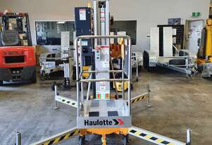 Haulotte 32ft Push Around Manlift Vertical Lift Ideal for Quick Access in Tight Spaces!