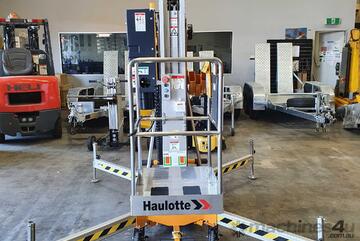 Haulotte 32ft Push Around Manlift Vertical Lift Ideal for Quick Access in Tight Spaces!