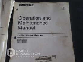 CATERPILLAR 140M MOTOR GRADER SERVICE, PARTS, OPERATION & MAINTENANCE MANUALS - picture0' - Click to enlarge