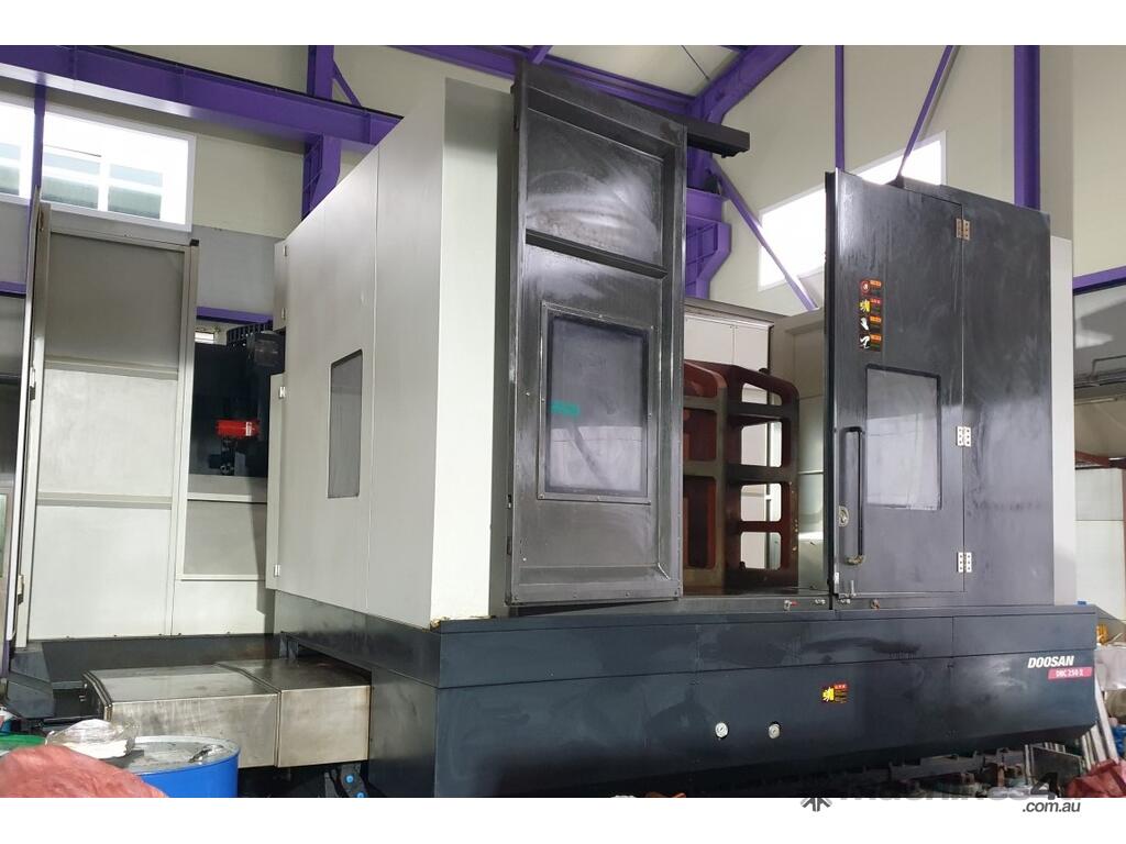 Used 2015 Doosan 2015 Doosan DBC-250LII CNC Horizontal Boring Machine ...