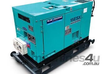 Denyo 3 Phase 15KVA Diesel Generator with 3 Year/3000 Hour Warranty