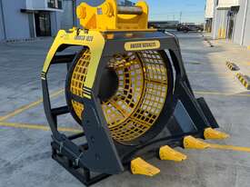 Rotary Screening Bucket 2 - 4 T - Custom Built to Order - picture0' - Click to enlarge