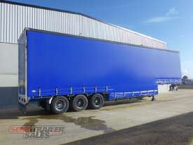 Krueger 22 Pallet Double Drop Deck Curtainsider Semi Trailer - picture1' - Click to enlarge