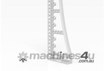 Stop and Clamping Square 1200 GK Aluminum-Titanium right